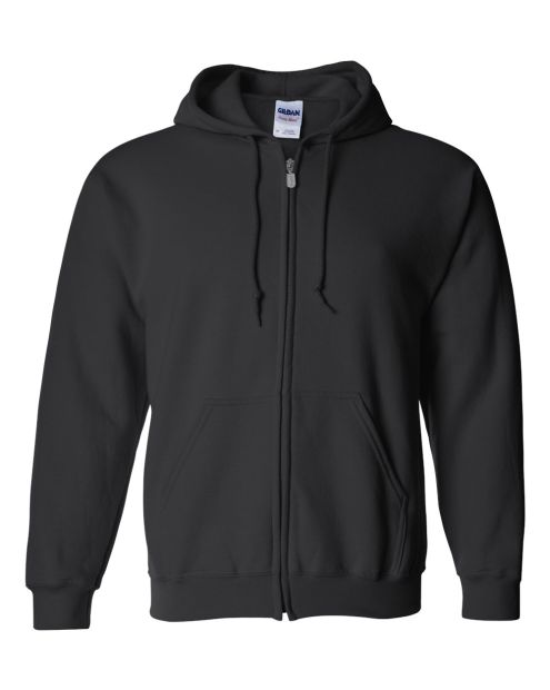 Hoodie zippé Gildan Heavy Blend 18600