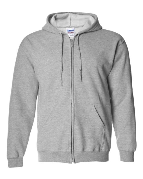 Hoodie zippé Gildan Heavy Blend 18600