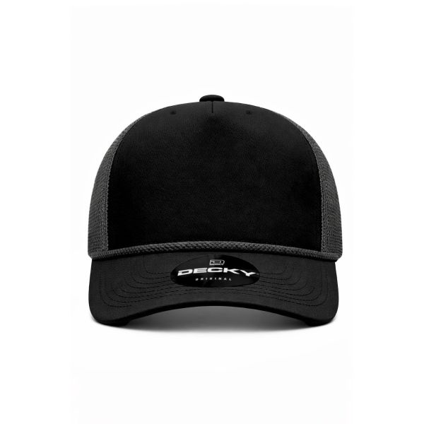 Casquette Decky 6040 – Trucker 5 panneaux avec corde